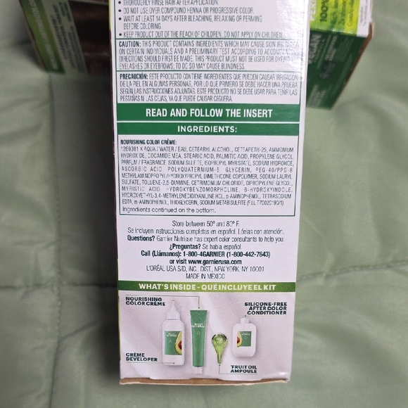 Garnier Nutrisse Ultra Crème Nourishing Permanent Hair Color- Light Goldrn Brown - Picture 4 of 7